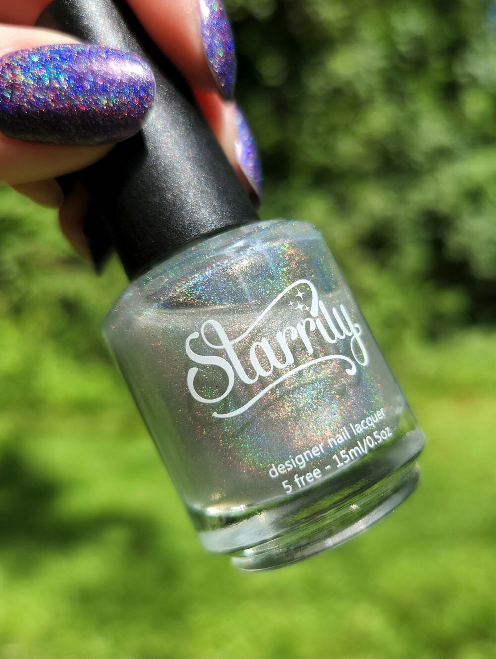 Starrily ✨ Eclipse | Holographic Top Coat 🌈